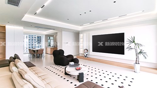 拿捏了！188㎡極簡+原木溫馨舒適很好住|長沙全屋整裝