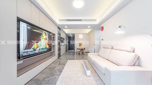 98㎡淺灰色系全屋定制落地，真的香~|長沙全屋整裝