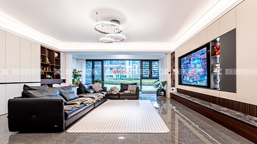 189m²意式精裝定制實(shí)景，7w搞定典雅實(shí)用家|長沙全屋整裝