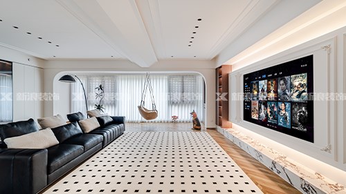 205m²輕法家 神仙配色設(shè)計(jì)，鄰居追著問|長沙全屋整裝